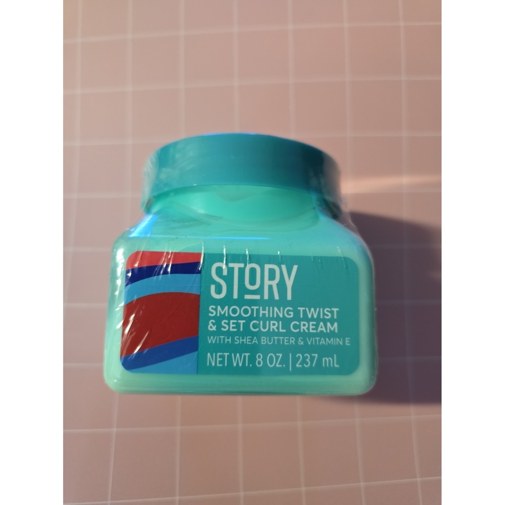 Story Smoothing Twist & Set Curl Cream With Shea Butter & Vitamin E 8 OZ Sealed